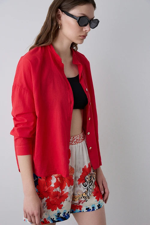 Camisa de algodón