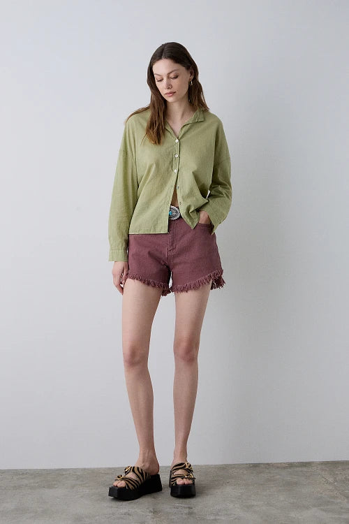 Camisa de algodón