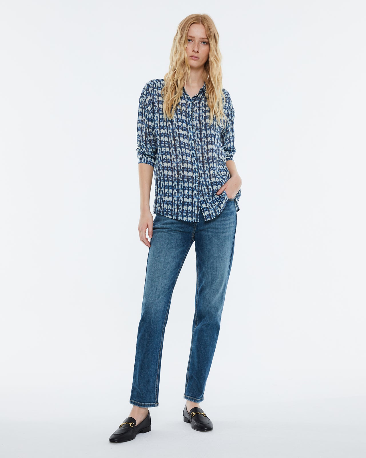 Pantalones jeans recto
