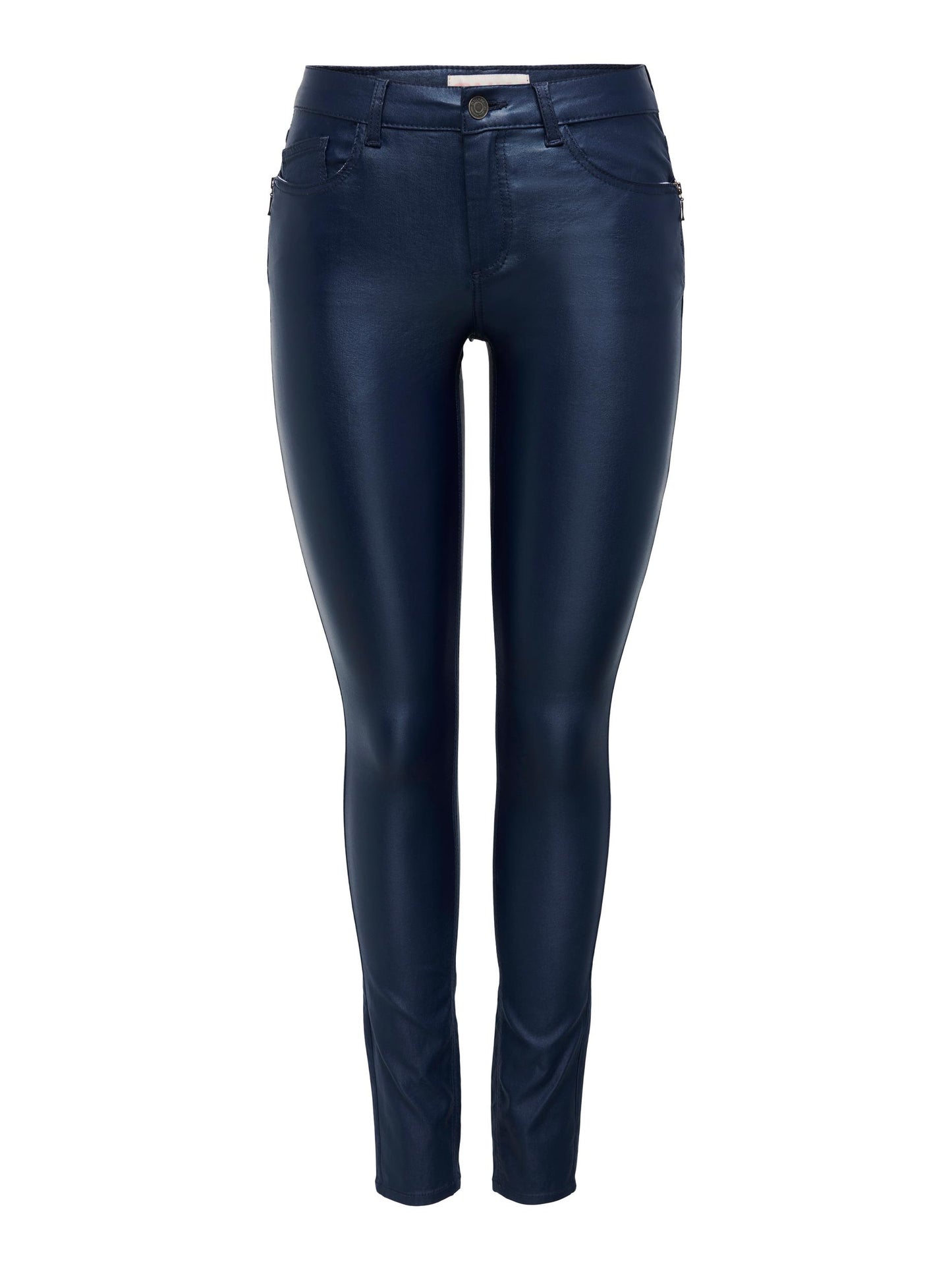 Pantalones poliuretano skinny
