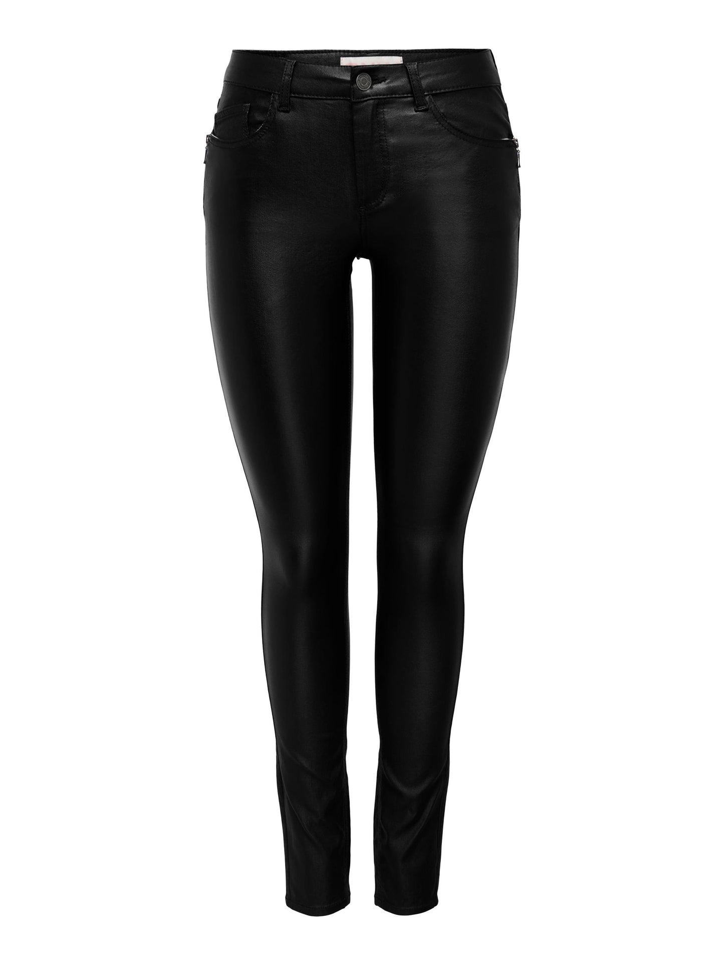 Pantalones poliuretano skinny