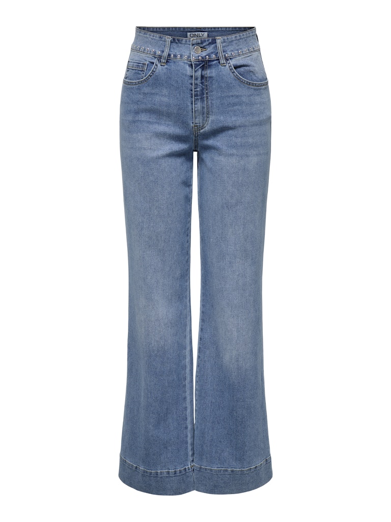 Pantalones Jeans con Tachuelas
