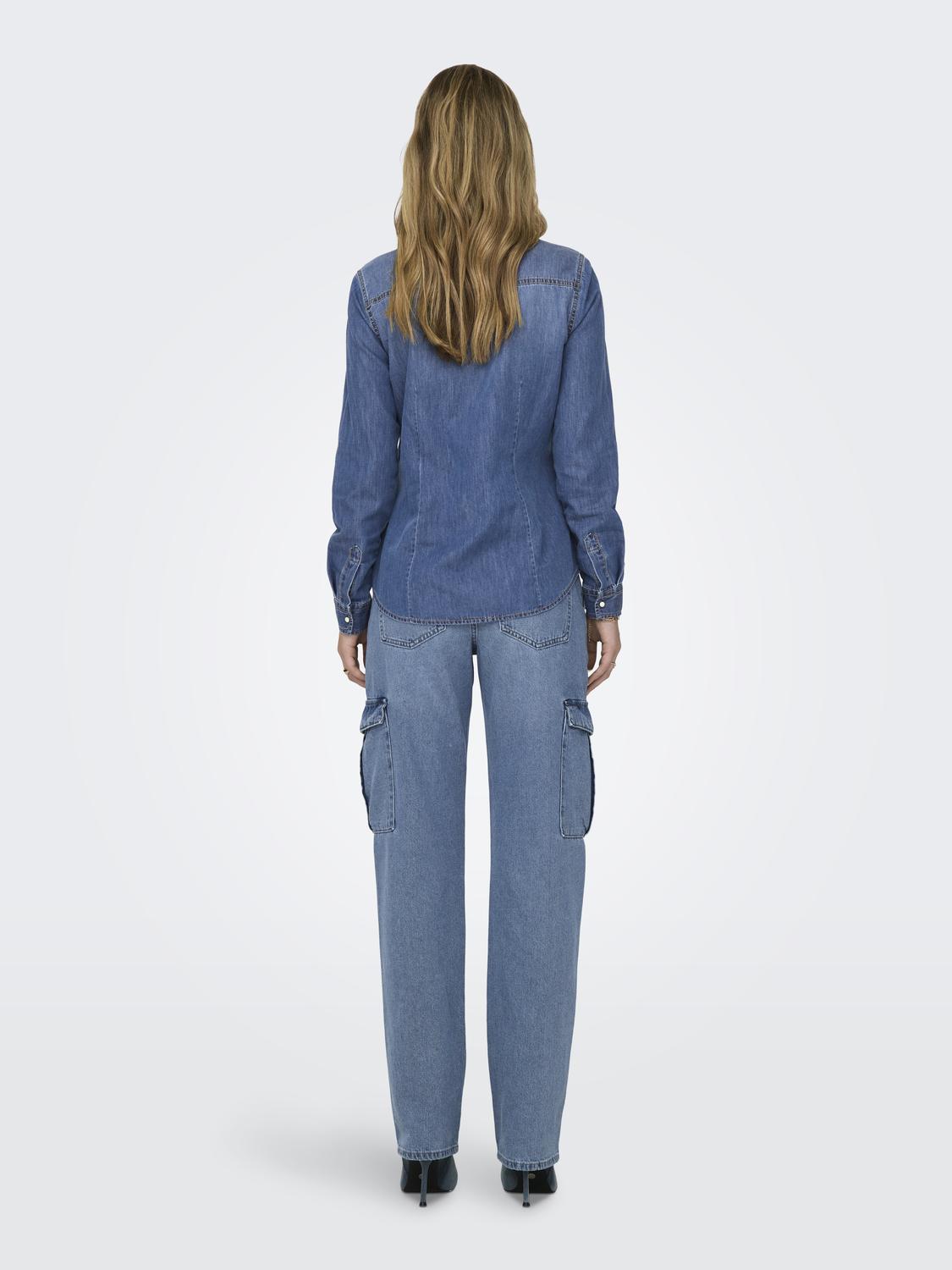 Camisa denim Onlalexa Noos