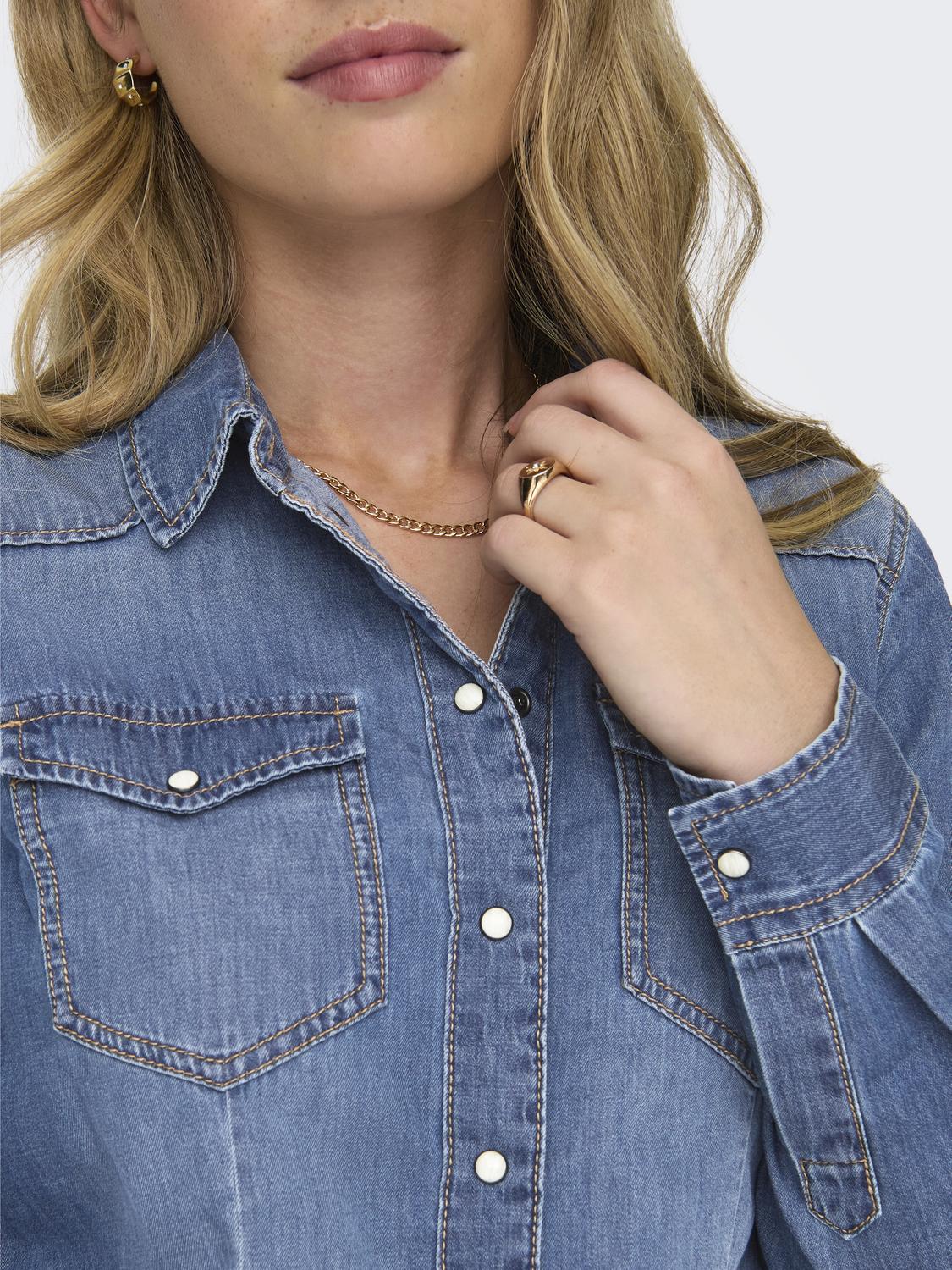 Camisa denim Onlalexa Noos