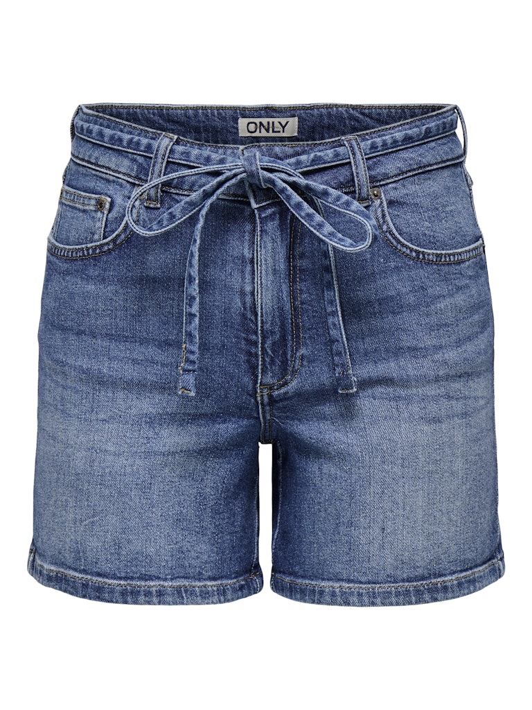 Short vaquero con cinturón Noos