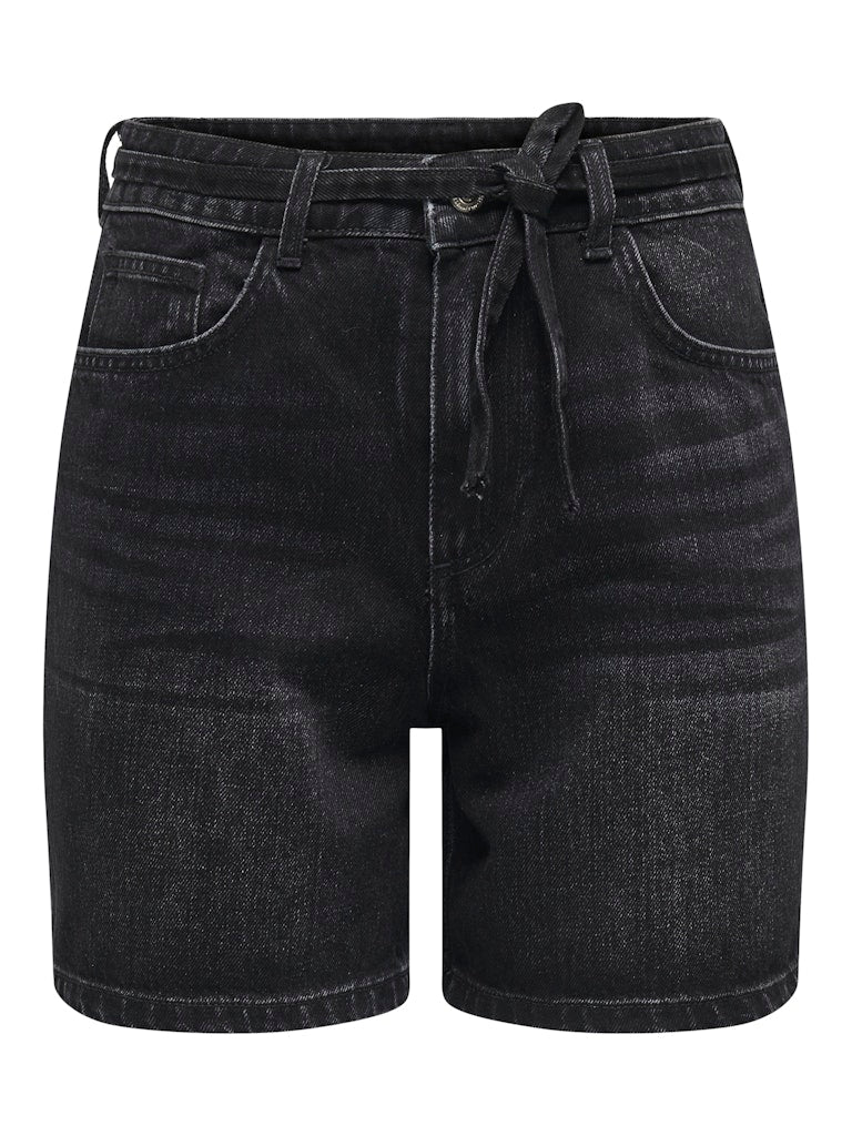 Short vaquero con cinturón Noos