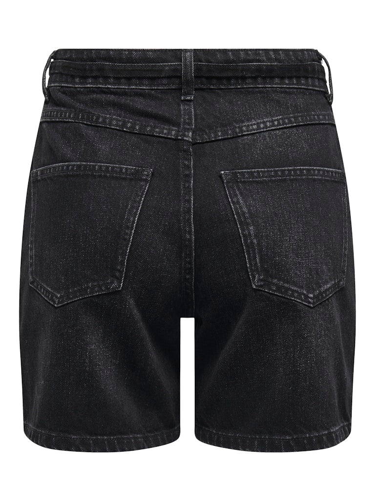 Short vaquero con cinturón Noos