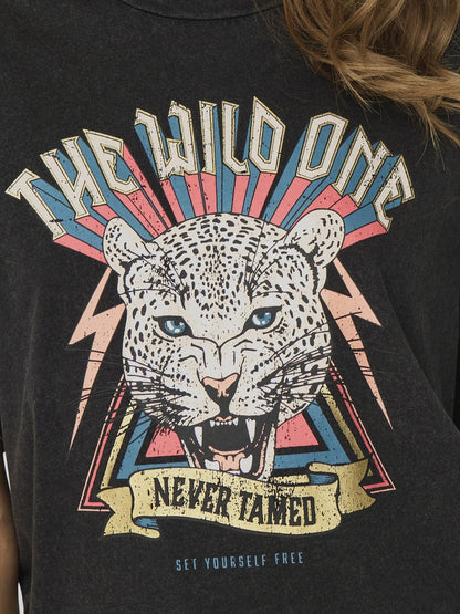 Camiseta estampado Wild