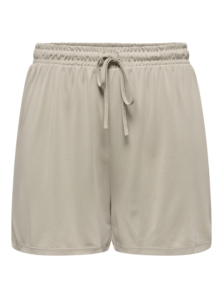 Shorts con cintura elástica y cordón