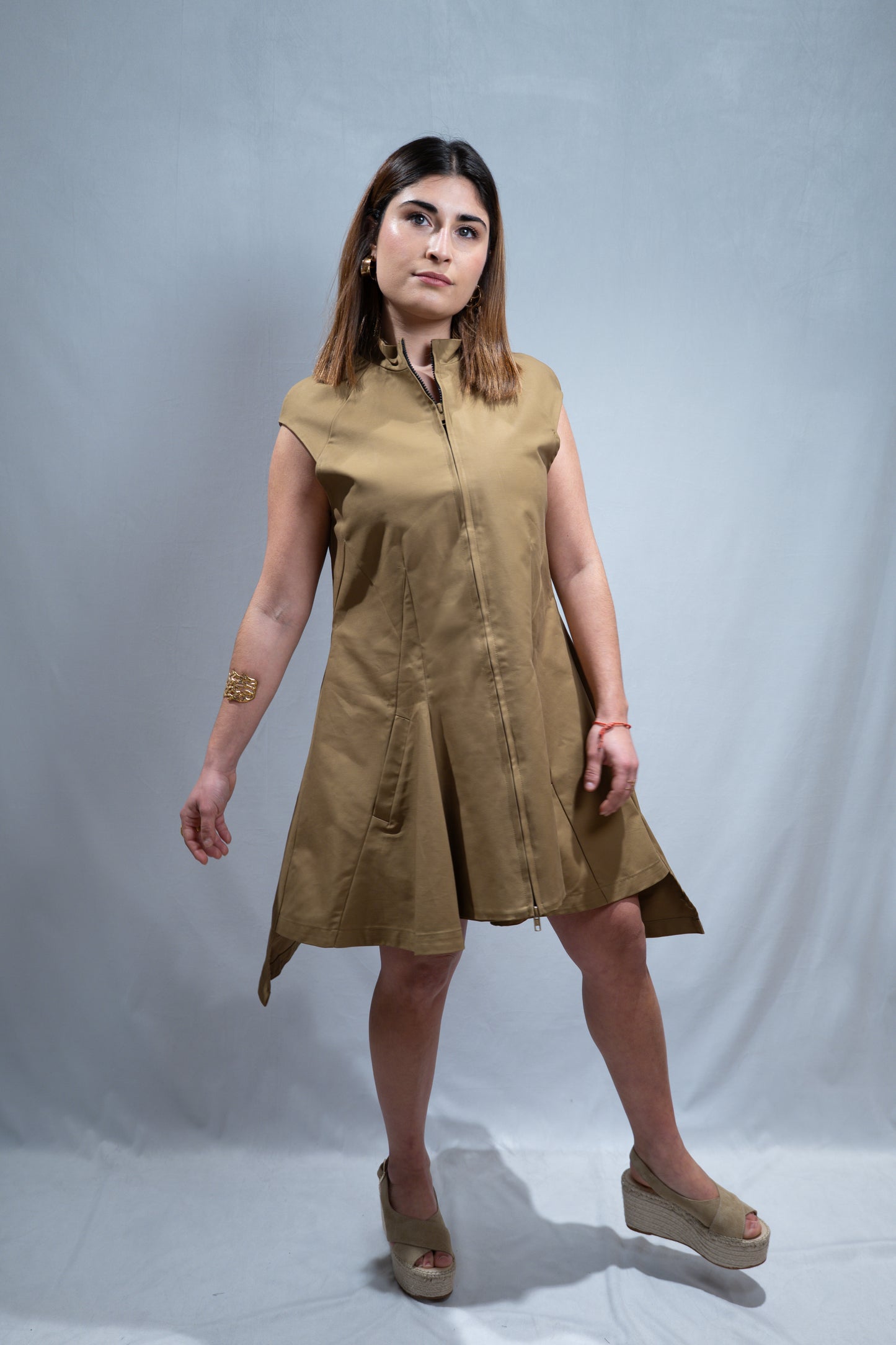 Vestido Cremallera