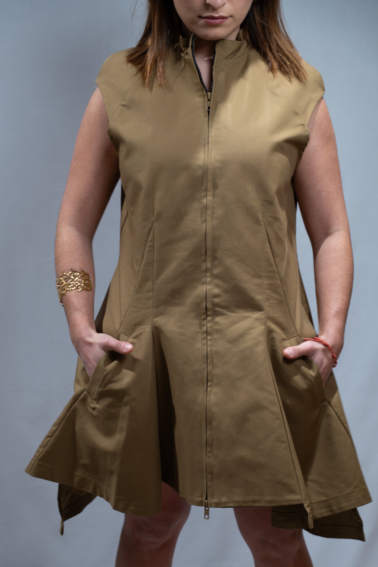 Vestido Cremallera