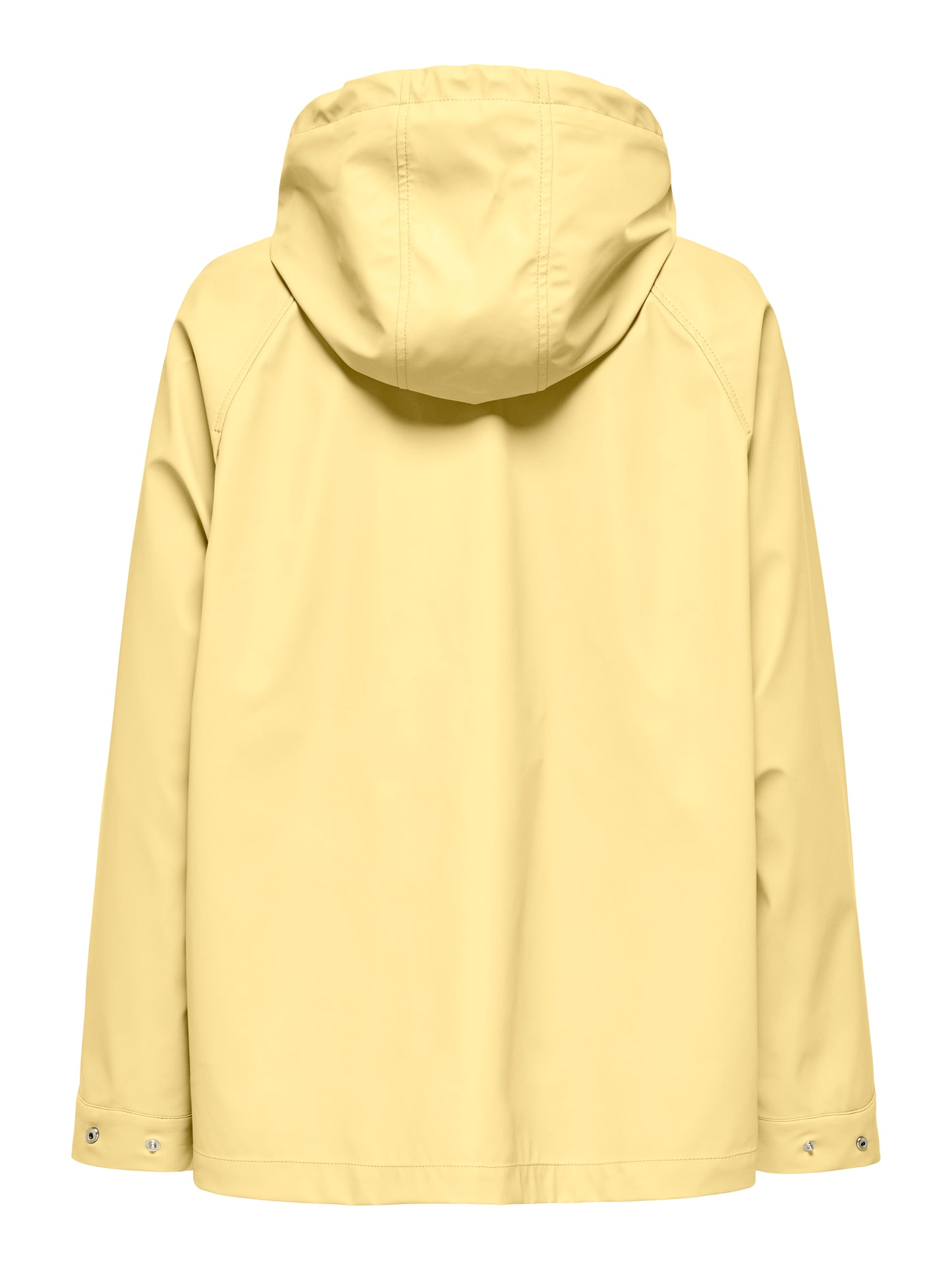 Chubasquero amarillo con capucha Only