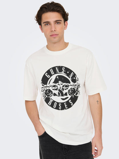 Camiseta Guns N  Roses algodón orgánico