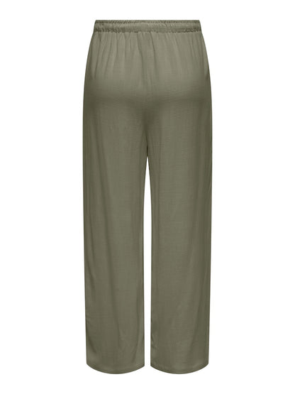 Pantalones rectos de lino Onlsiesta Noos