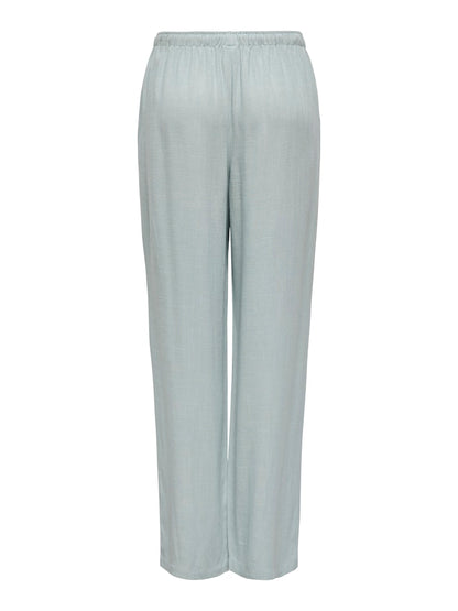 Pantalones rectos de lino Onlsiesta Noos