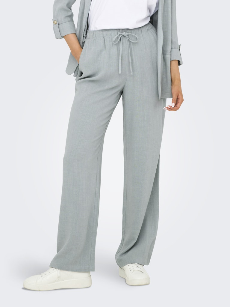 Pantalones rectos de lino Onlsiesta Noos