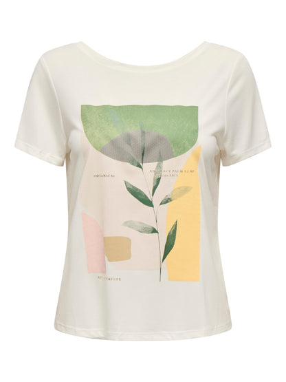 Camiseta Onlfree Life cross back