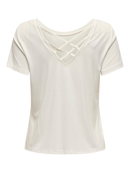Camiseta Onlfree Life cross back