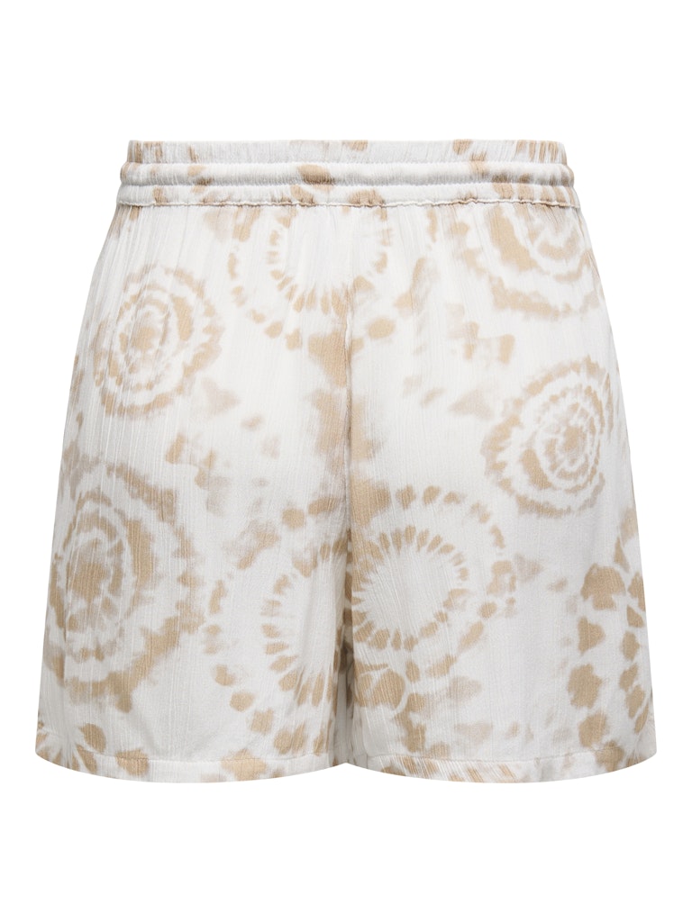 Shorts estampados con efecto tie-dye