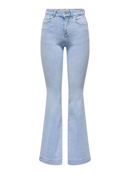 Jeans flare denim claro Onlybush