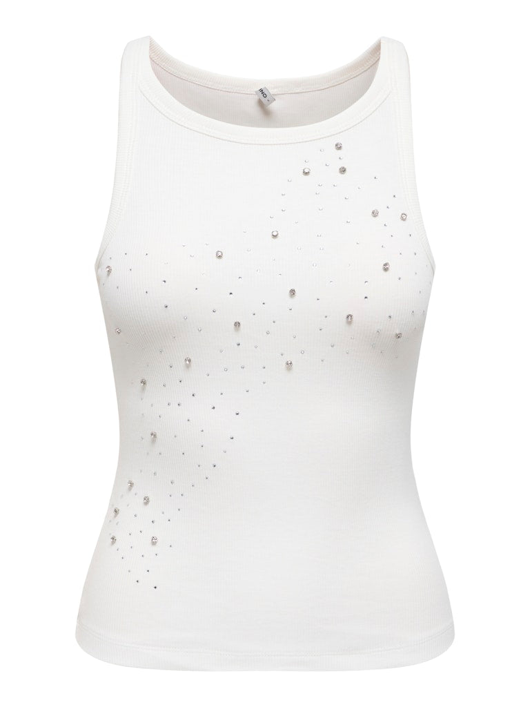 Top de tirantes con detalle de strass