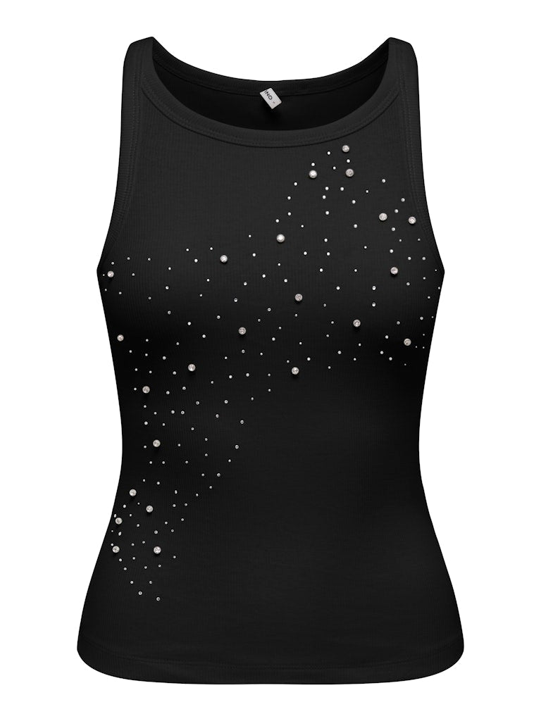 Top de tirantes con detalle de strass