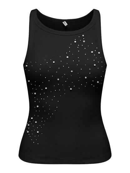 Top de tirantes con detalle de strass