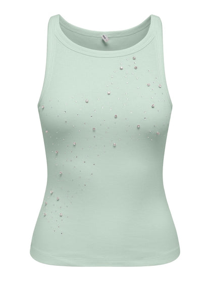 Top de tirantes con detalle de strass
