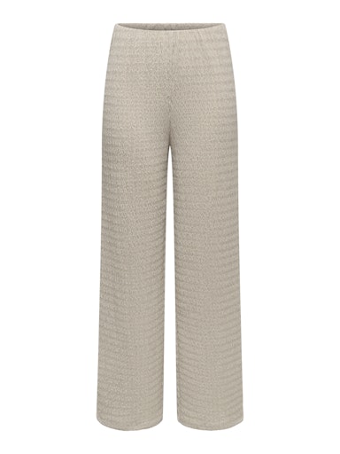 Pantalón fluido recto con textura