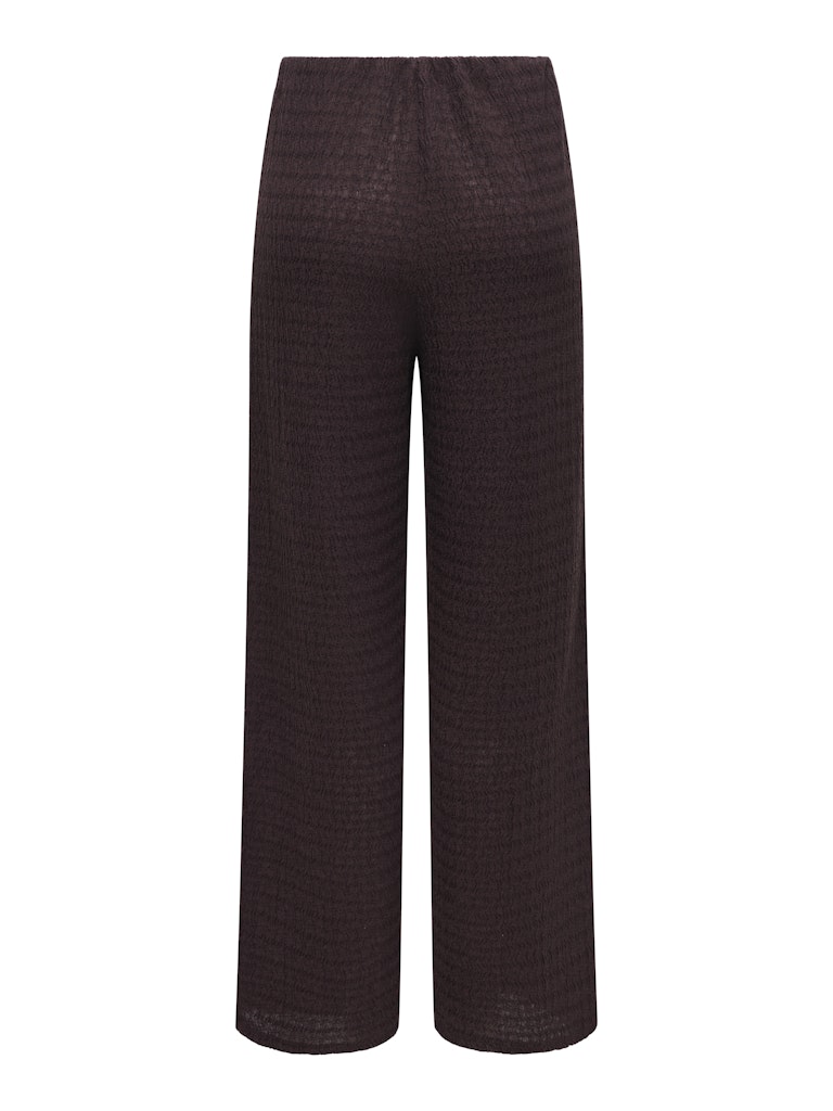 Pantalón fluido recto con textura