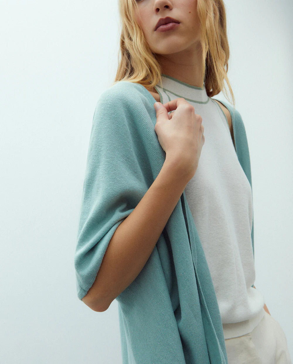 Chaqueta de punto ligero