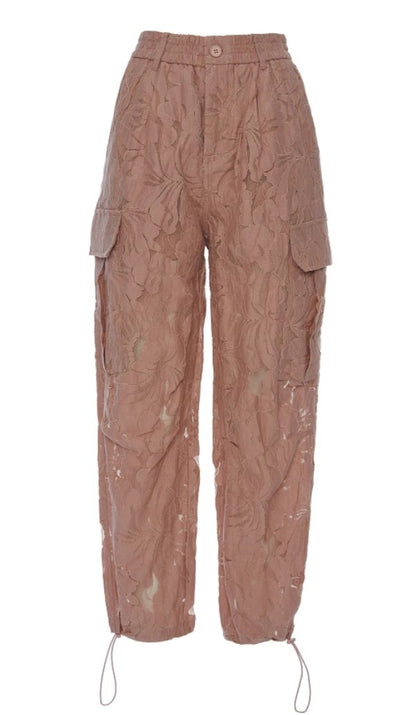 Pantalón cargo de encaje BSB